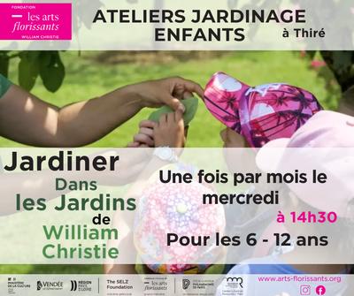 Ateliers jardinage Arts Flo pour les enfants