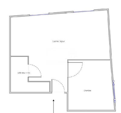 Appartement - 33 m² - 2 pièces