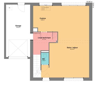 Maison - 113 m² - 6 pièces