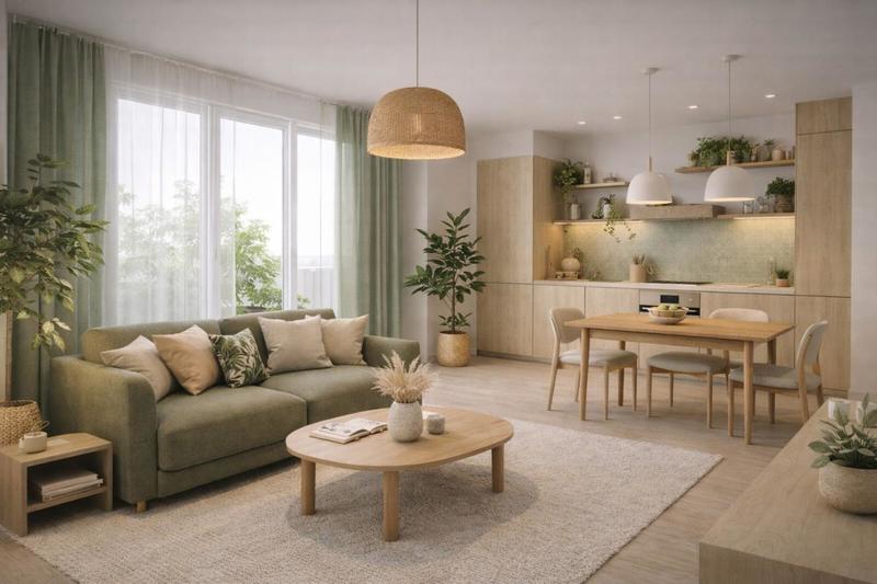 Appartement - 38 m² - 2 pièces