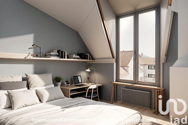 Maison de ville - 90 m² - 6 pièces