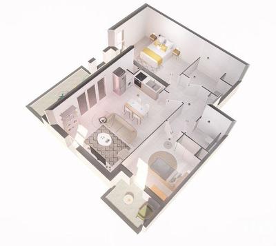 Appartement - 62 m² - 3 pièces