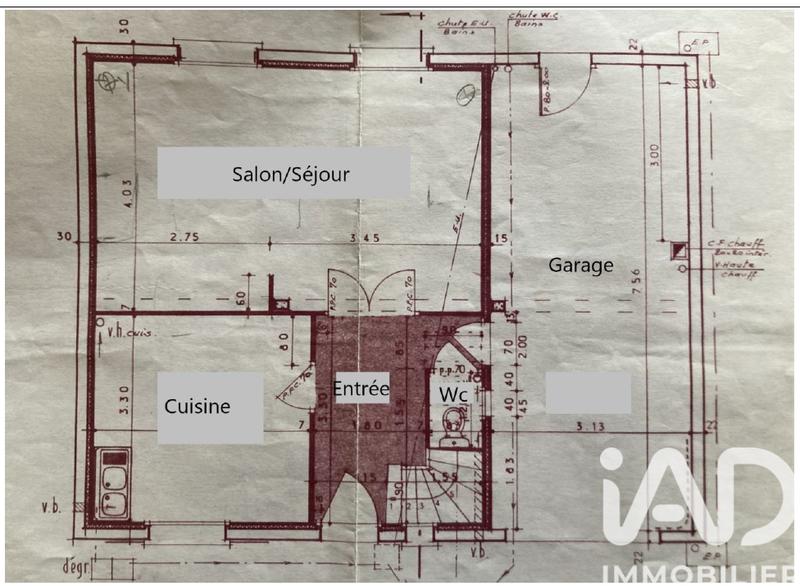 Maison - 95 m² - 5 pièces