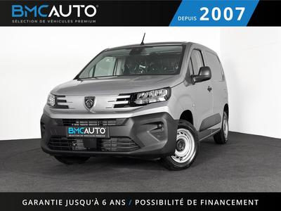 Peugeot Partner Van m 3 Places 1.5 Bluehdi 100ch s&amp;S 650kg -31% Carplay Regul Clim Android Full Led