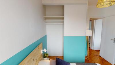 Chambre - 11 m² - 6 pièces