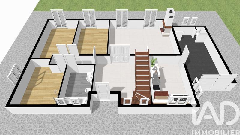 Maison - 189 m² - 8 pièces