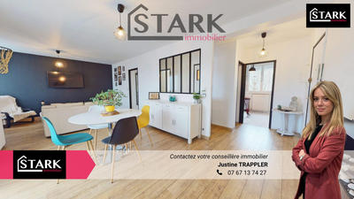 Appartement - 56 m² - 3 pièces