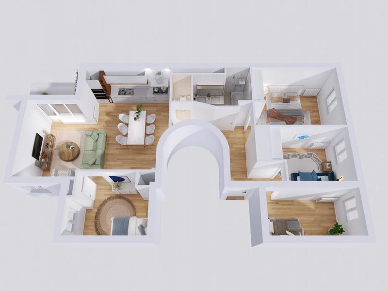 Appartement - 63 à 91 m² - 3 à 5 pièces