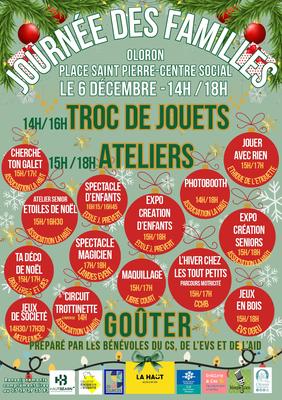Guinguette de Noël Journée des familles