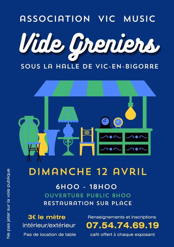 Vide-greniers de l'association vic music
