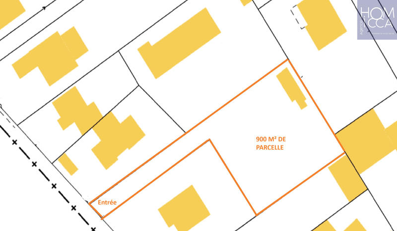 Terrain - 900 m²