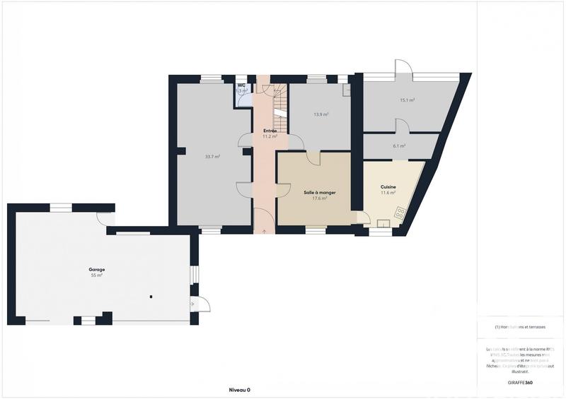 Maison - 168 m² - 7 pièces