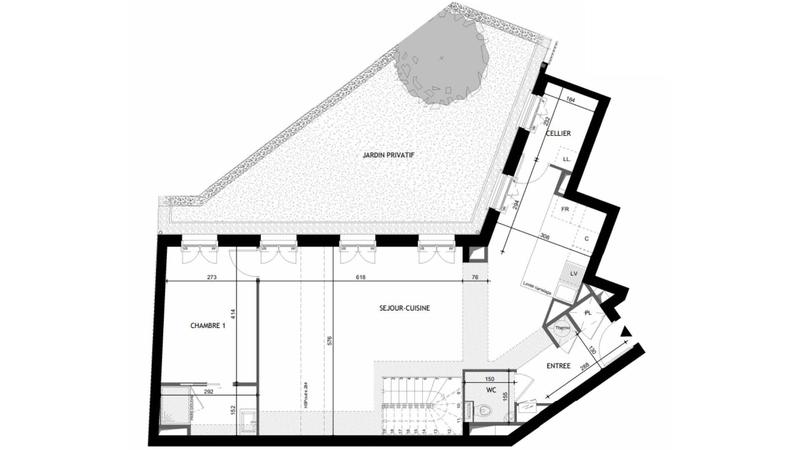 Duplex - 149 m² - 6 pièces