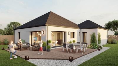 Maison - 97 m² - 5 pièces