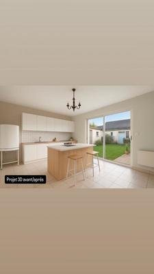 Maison - 93 m² - 4 pièces