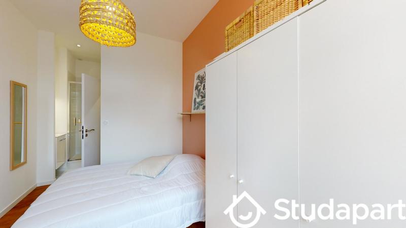 Chambre - 9 m² - 1 pièce