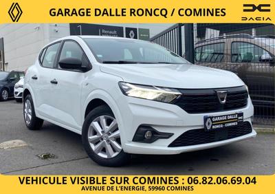 Dacia Sandero Essentiel Sce65 Carplay/Centralisation/Roue de Secours/Vitres Av Electriques