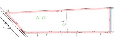 Terrain - 978 m²