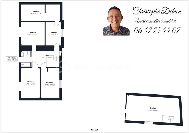 Maison de ville - 144 m² - 7 pièces