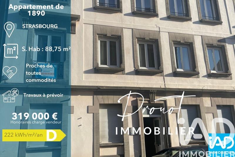 Appartement - 89 m² - 4 pièces