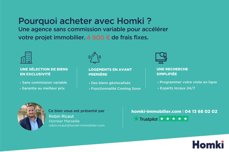 Appartement - 16 m² - 1 pièce