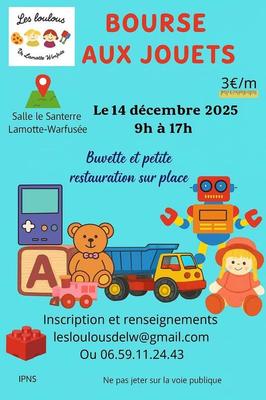 Bourse aux jouets et puériculture