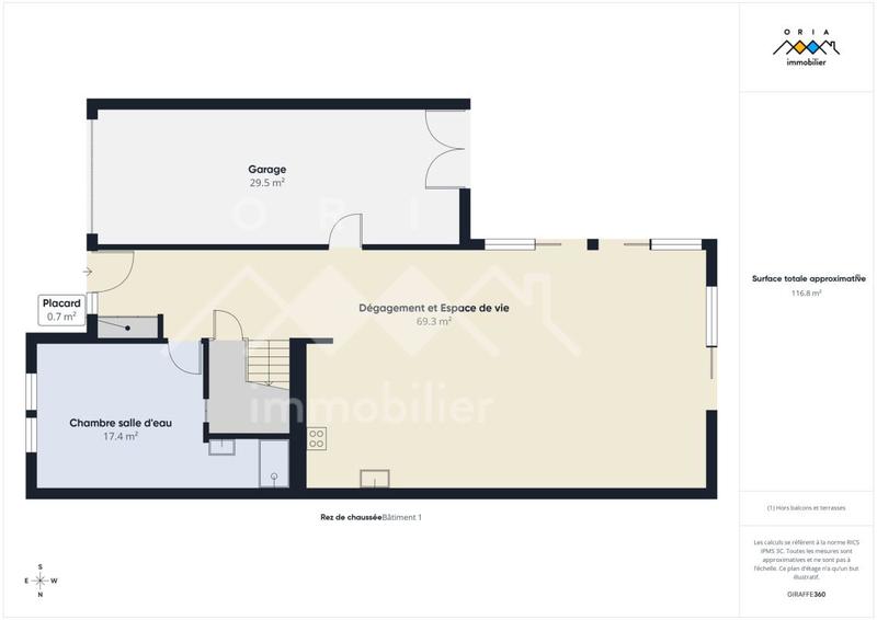 Maison - 140 m² - 6 pièces