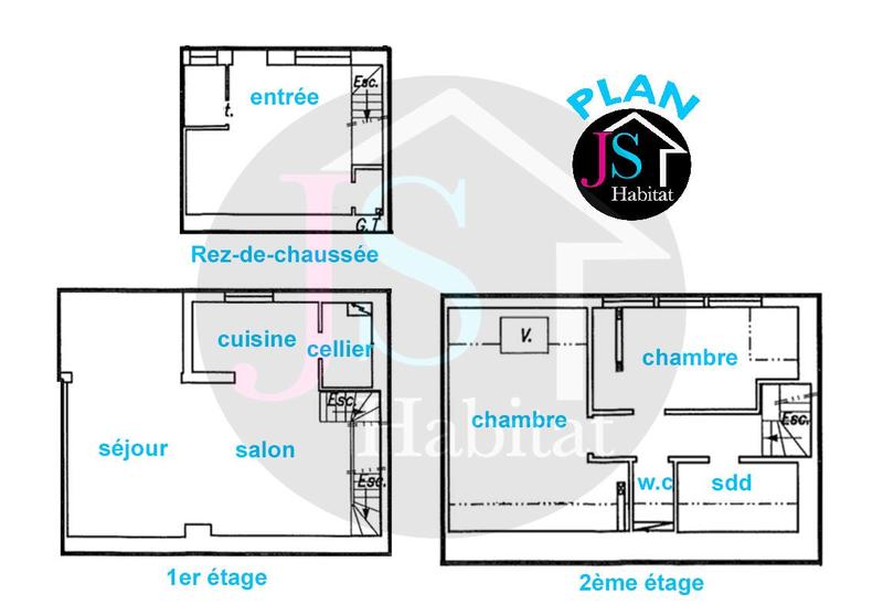 Duplex - 82 m² - 3 pièces