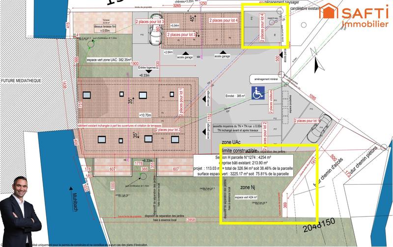 Appartement - 95 m² - 4 pièces