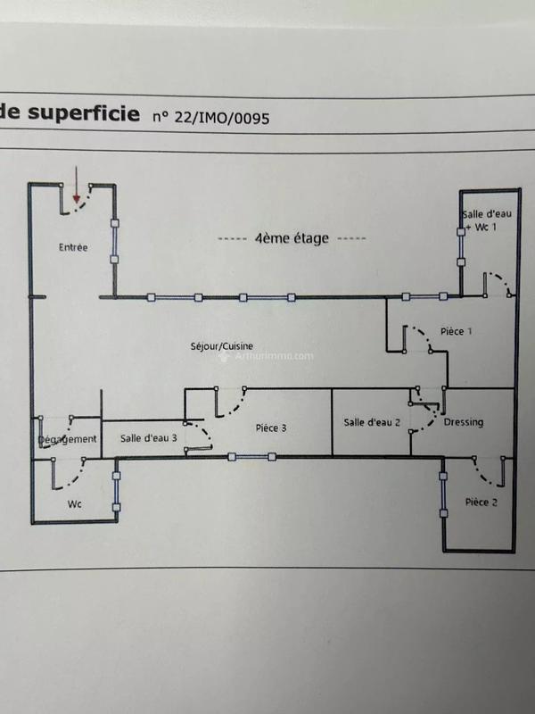 Appartement - 81 m² - 4 pièces