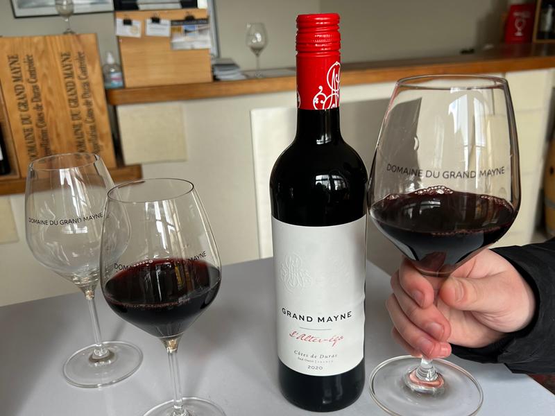 Tour du domaine et dégustation au Domaine du Grand Mayne