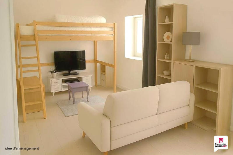 Appartement - 33 m² - 1 pièce