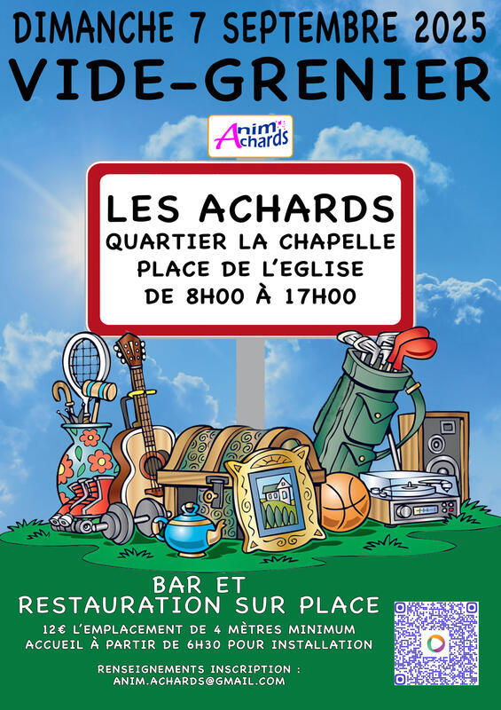 Vide grenier anim'achards