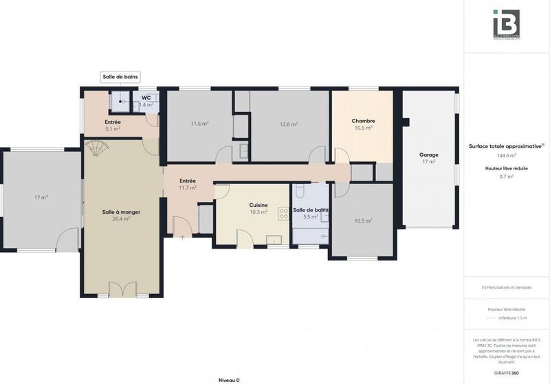 Villa - 165 m² - 1 pièce