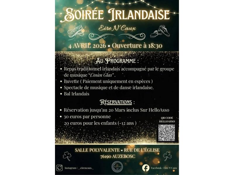 Soirée irlandaise