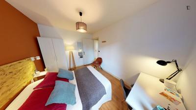 Chambre - 10 m² - 4 pièces