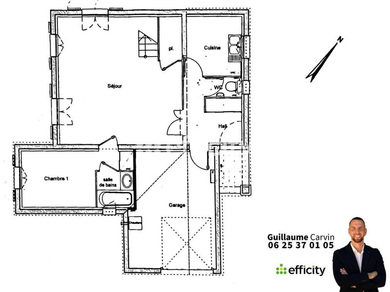 Maison - 86 m² - 4 pièces