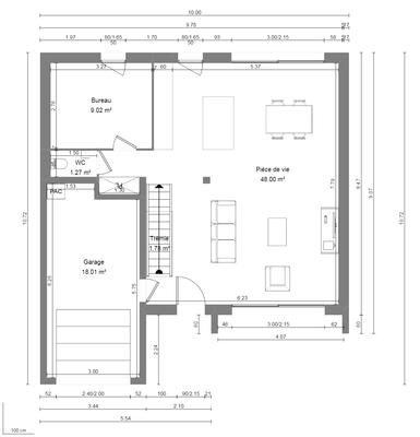 Maison - 126 m² - 6 pièces