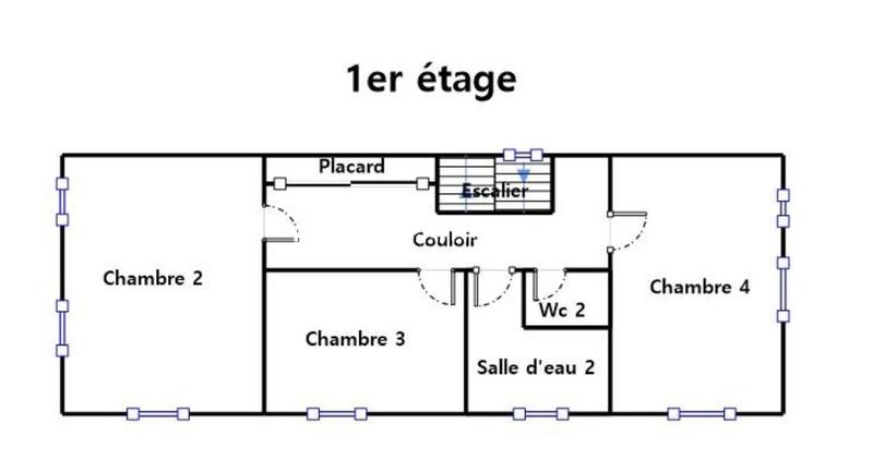 Maison de campagne - 145 m² - 6 pièces