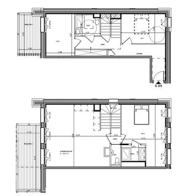 Appartement - 94 m² - 4 pièces