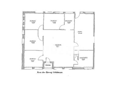 Local commercial - 118 m² - 6 pièces