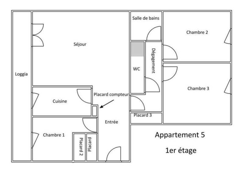 Appartement - 81 m² - 4 pièces
