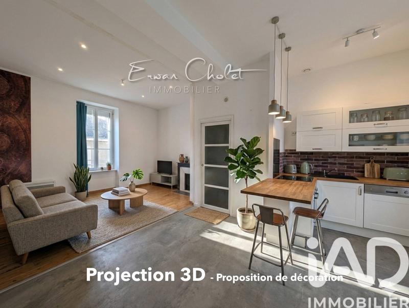 Appartement - 44 m² - 2 pièces