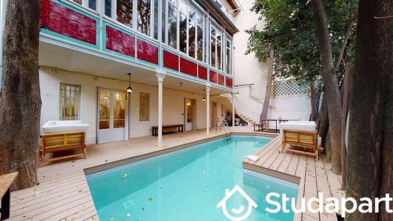 Chambre - 15 m² - 1 pièce