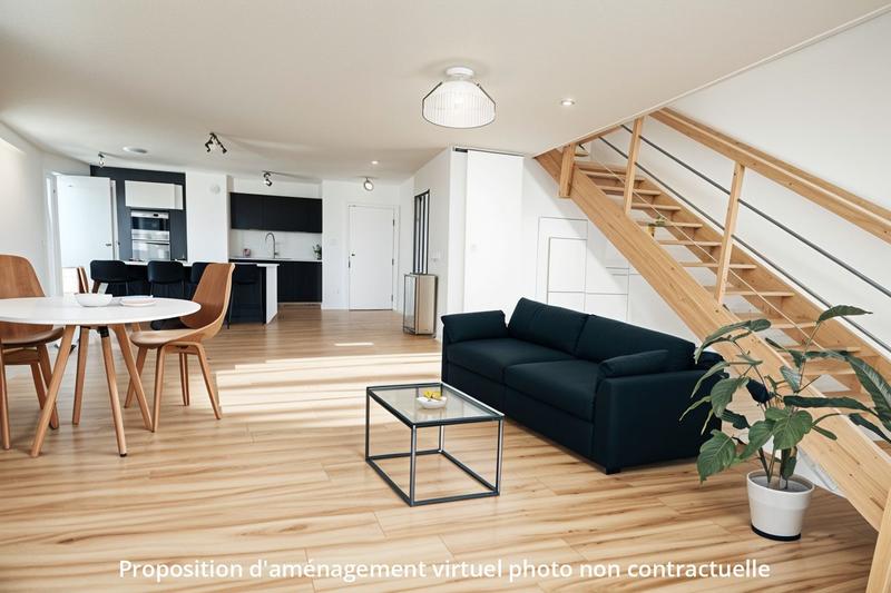 Duplex - 83 m² - 4 pièces