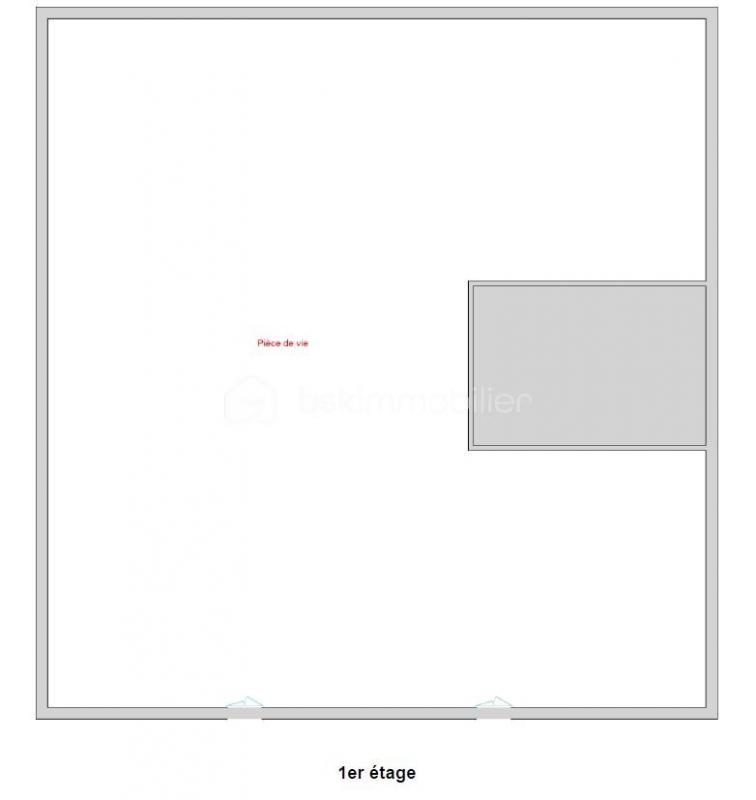 Maison - 80 m² - 3 pièces