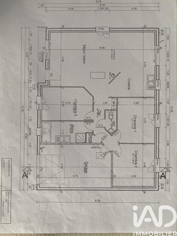 Maison - 90 m² - 4 pièces