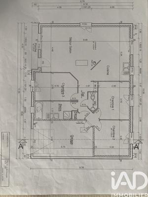 Maison - 90 m² - 4 pièces