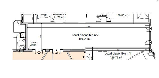Local commercial - 160 m²