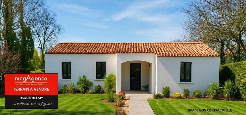 Terrain constructible - 745 m²